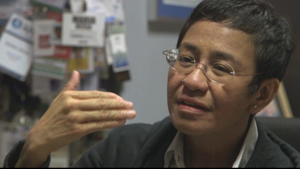 Live: FRANCE 24 speaks to Nobel Peace Prize laureate Maria Ressa